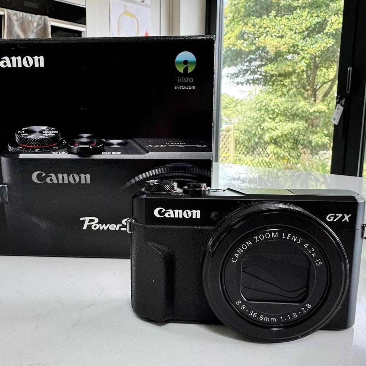 Canon G7X Mark II PowerShot Camera