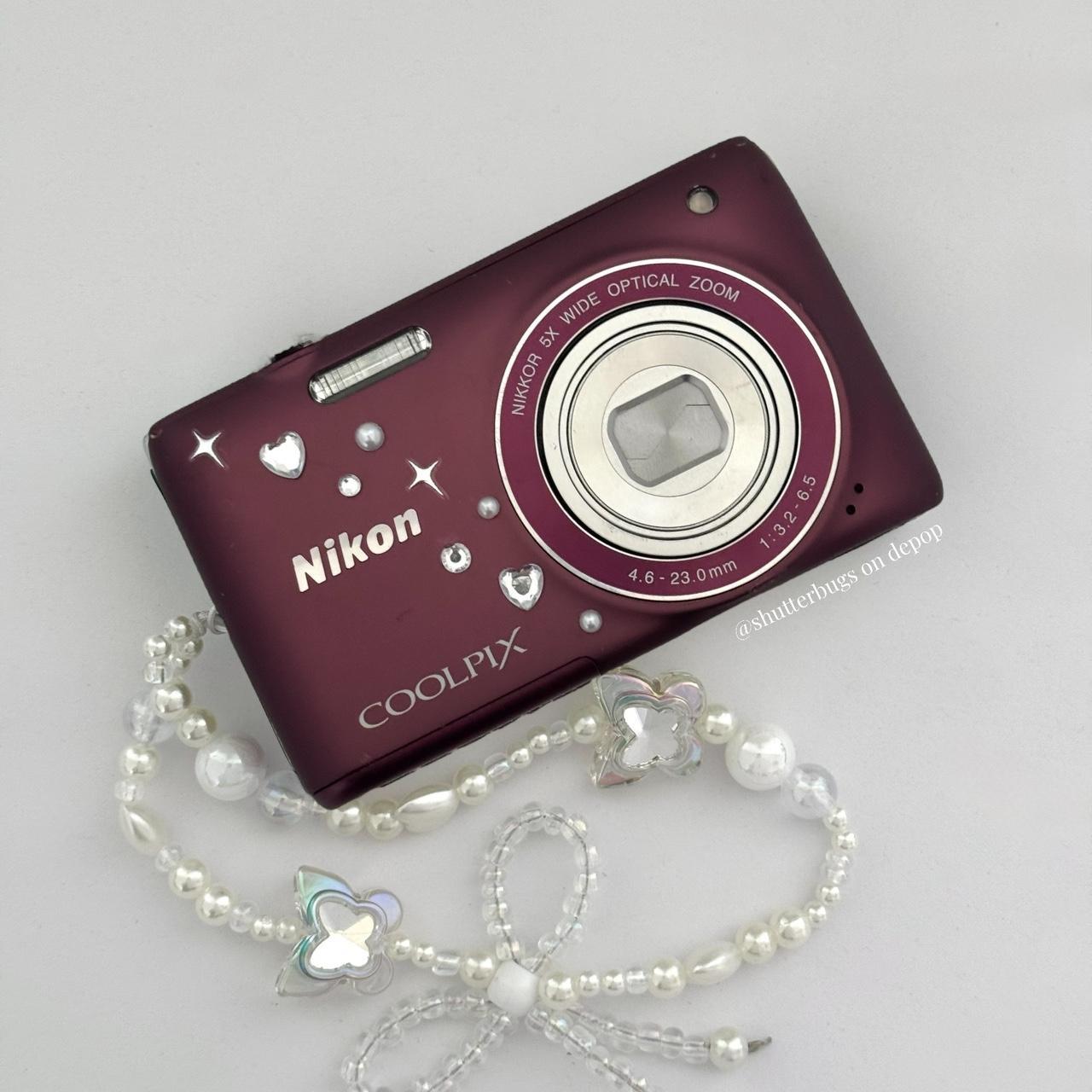 Nikon Coolpix S4100 Digital Camera πΏ βΛ π Plum...