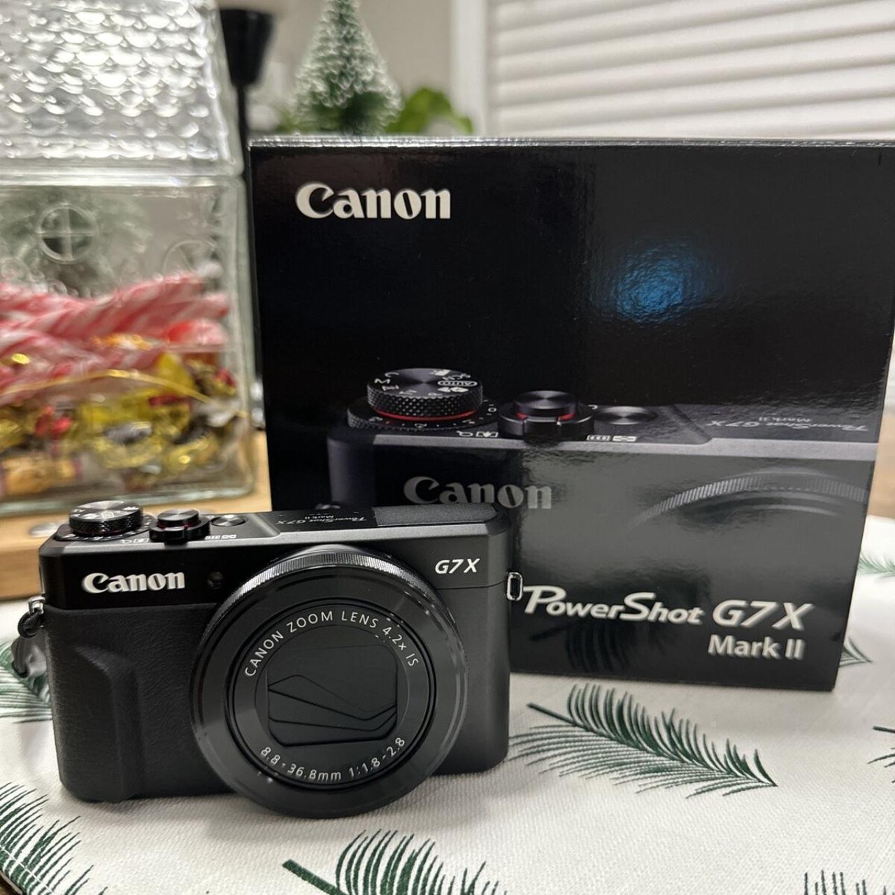 Canon G7X Mark II PowerShot Camera