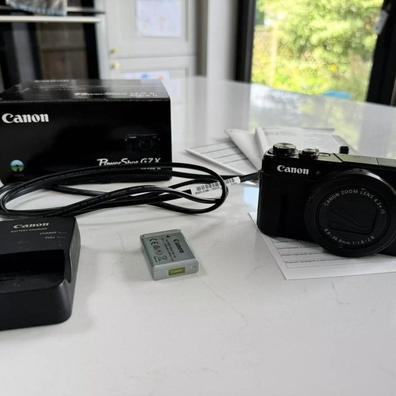 Canon G7X Mark II PowerShot Camera