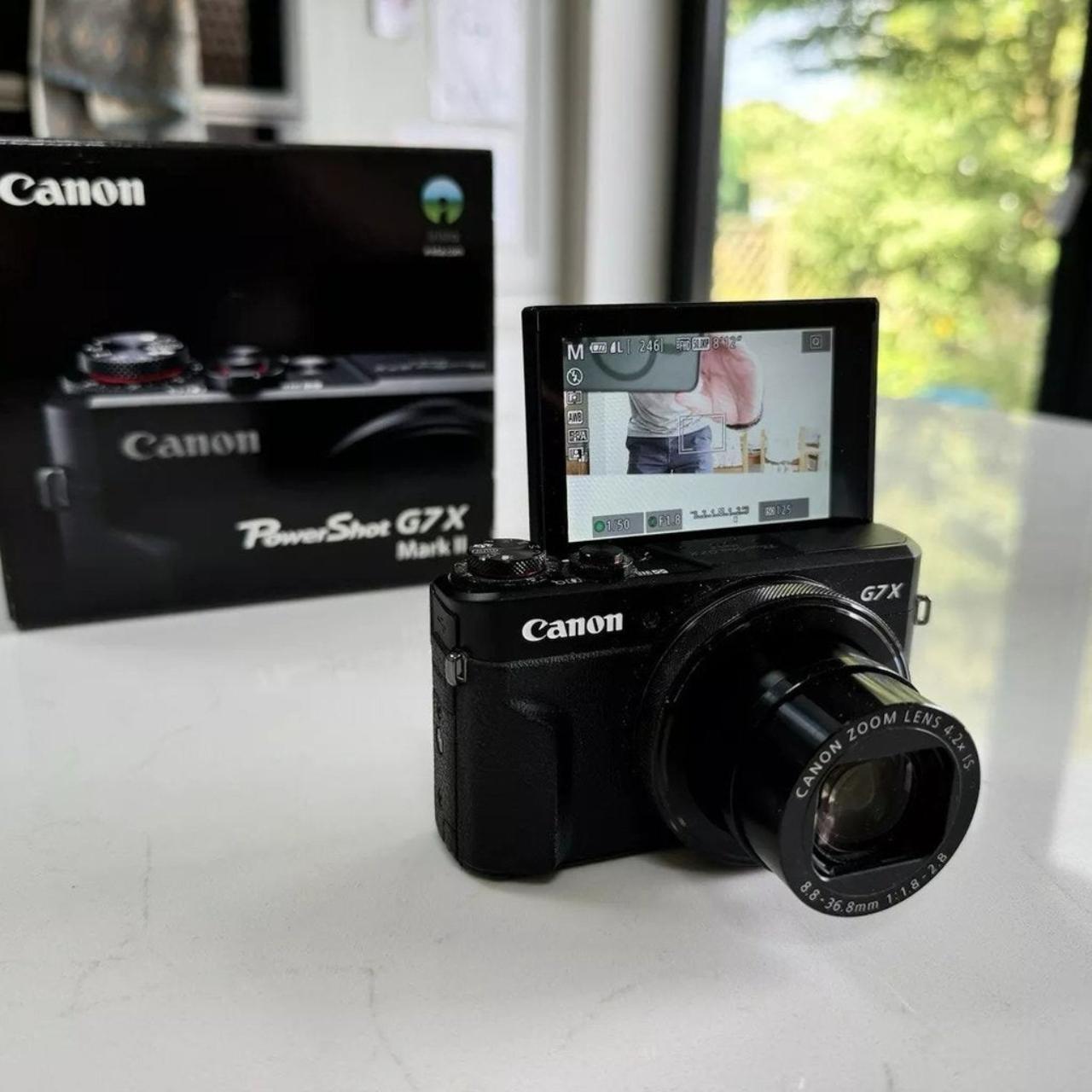 Canon G7X Mark II PowerShot Camera